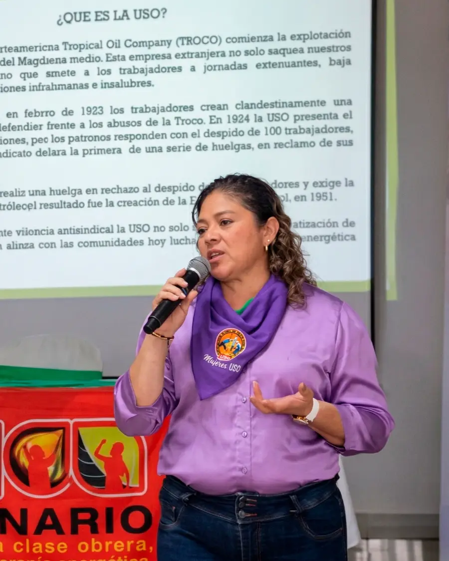 blog Martha Orozco hace historia al convertirse en la primera mujer en integrar la directiva nacional de la USO Colombia